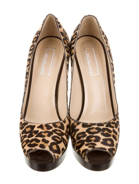 Michael Kors animal print shoes